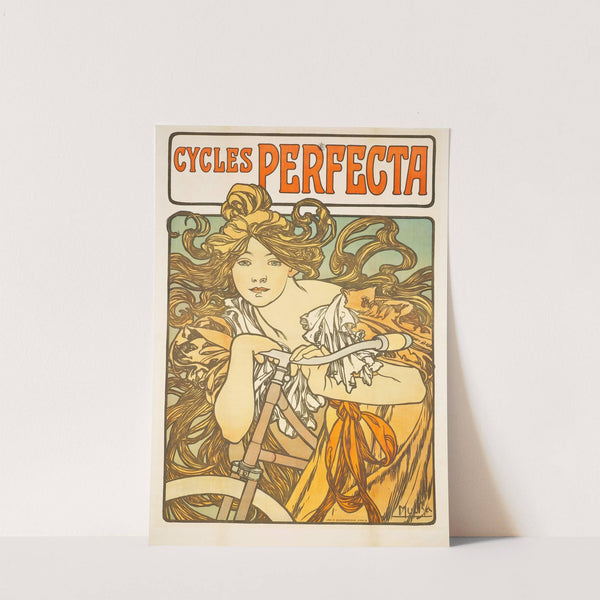 Cycles Perfecta (1897) by Alphonse Mucha
