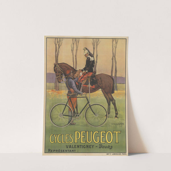 Cycles Peugeot. Valentigney – Doubs (1895) by Ernest Vulliemin