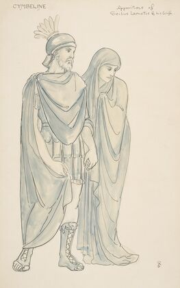 Cymbeline; Apparitions of Sicilius Leonatus & his wife (1890s)