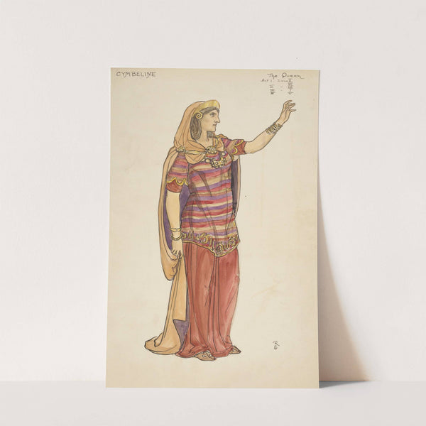 Cymbeline; The Queen Act I Scene II (1890s) by Walford Graham Robertson