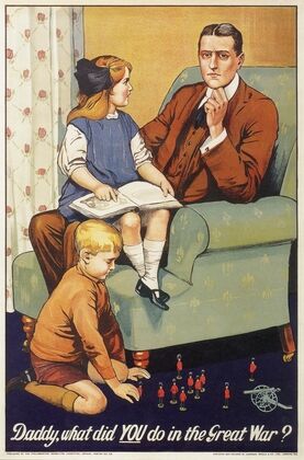 Daddy, what did You do in the Great War (1915)