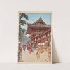 Daibutsu sanmon (1940) by Yoshida Hiroshi