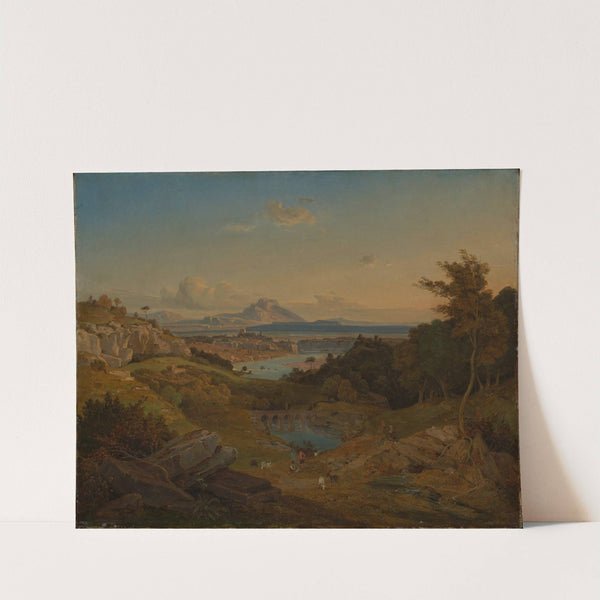 Dalmatinische Küstenlandschaft (1837) by Leopold Rottmann