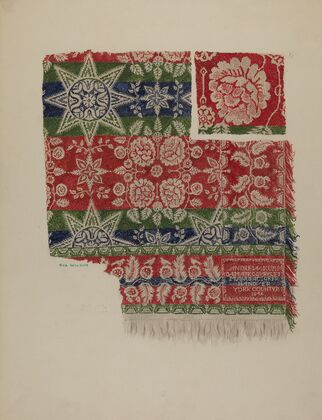 Damask Coverlet