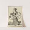 Dame en habit de ballet (1680-1690) by Jean Bérain