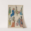Dame Flamande. Princess Allemande. Bourgeoises sous Charles VIII. Dame Noble. Regne de Louis XII by Raphaël Jacquemin