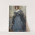 Dame im dunkelblauen Ballkleid (circa 1940) by Brynolf Wennerberg
