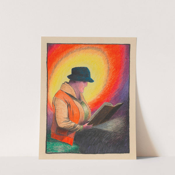 Dame im Kafé by Karl Wiener