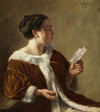Dame in pelzverbrämtem Mantel (1918)