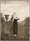 Dame in Spaanse klederdracht