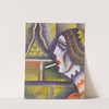 Dame mit Cigarette (Lady with a Cigarette) by Hugo Scheiber