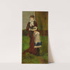 Dame mit Kind (1881) by Tina Blau