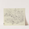 Dame und Herr am Kaffeetisch by Gustav Schraegle