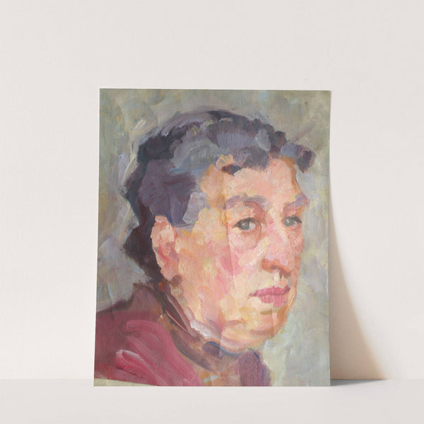 Damenbildnis by Johanna Kampmann-Freund