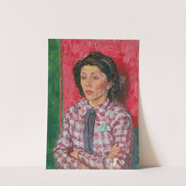 Damenbildnis by Walther Gamerith