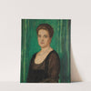 Damenbildnis (Martha Butzer) (1923) by Franz von Stuck