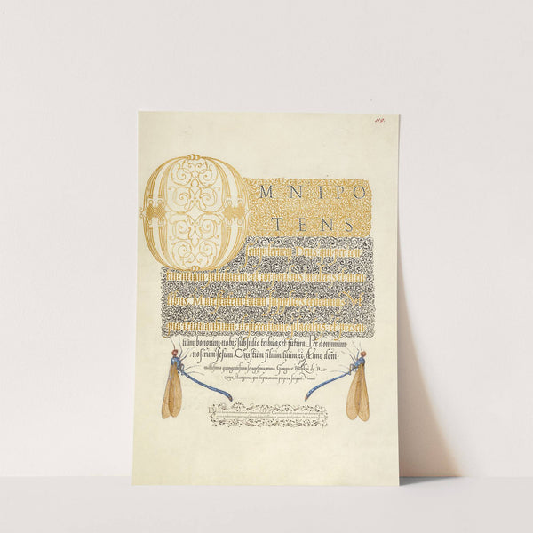 Damselflies (1561–1596) by Joris Hoefnagel