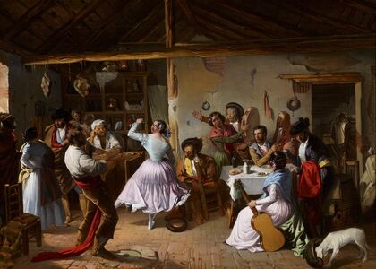 Dance at a Country Inn — size preview