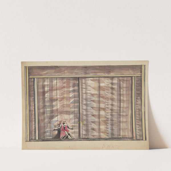 ‘DANCE’ (Curtains and Dancers) (1934-1943)