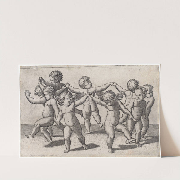 Dance of Cupids by Marcantonio Raimondi