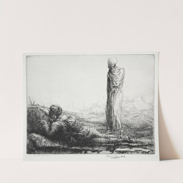 Dance of Death; Death Ponders (1919) by Percy John Delf Smith