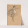 Dancer on pointe (ca. 1878) by Edgar Degas