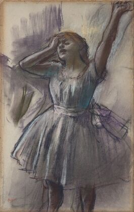 Dancer Stretching (c. 1882–85)
