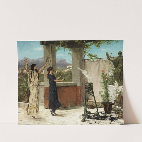 Dancers in the Temple by Victor Lagye