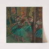 Dancers, Pink and Green (ca. 1890) by Edgar Degas