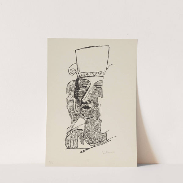 Dancing Couple (1946) by Max Beckmann