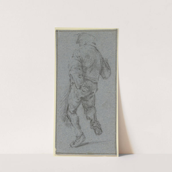 Dancing farmer from behind (after 1650 – 1660) by Adriaen van Ostade