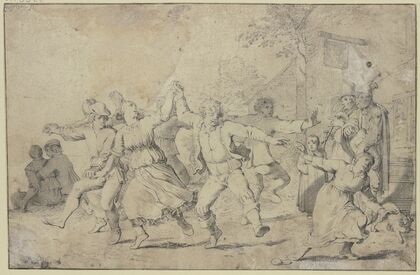 Dancing farmers