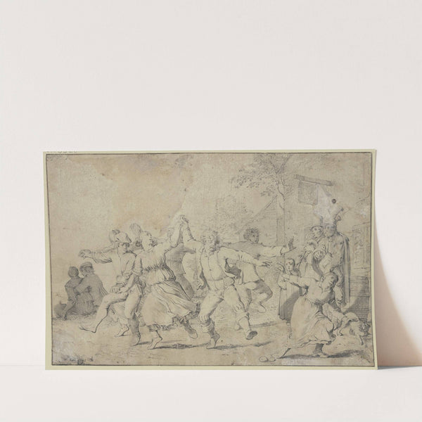 Dancing farmers by Pieter Holsteyn II