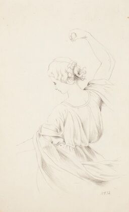 Dancing girl, back
