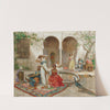 Dancing In The Harem Courtyard by Fabio Fabbi