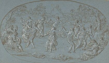 Dancing Nymphs in a Glade