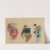 Dancing (Odori) (1909-1910) by Kamisaka Sekka