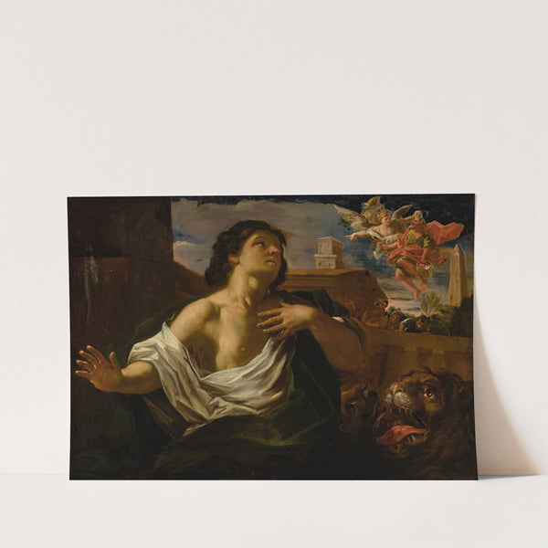 Daniel In The Lion’s Den by Michelangelo Ricciolini