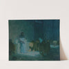 Daniel in the Lions&#039; Den by Henry Ossawa Tanner