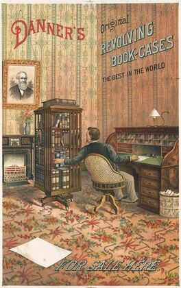 Danner’s original revolving book-cases the best in the world for sale here
