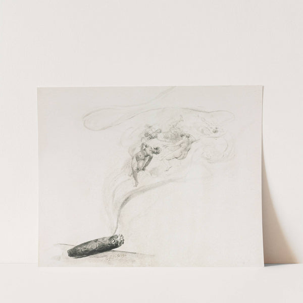 Dans la Fumé by Jehan Georges Vibert