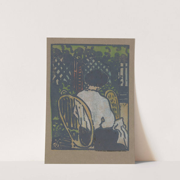 Dans le jardin (1902) by Jean-Émile Laboureur