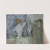Dans les coulisses by Jean-Louis Forain