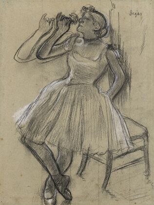 Danseuse à la rose