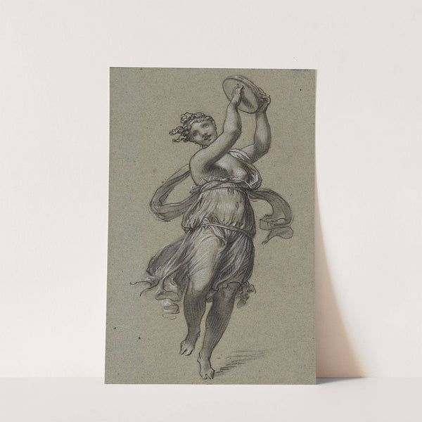 Danseuse au tambourin by Pierre-Paul Prud&#039;hon