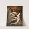 Dante and Virgil in Hell (1850) by William Bouguereau