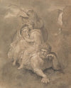 Dante and Virgil on the back of Geryon