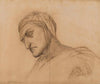 Dante, buste d’homme drapÃ©, tÃªte couverte de trois-quart Ã  gauche