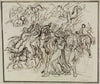 Dante und Virgil im Wald der Selbstmörder (Dante Inferno, Canto 13, V 31)