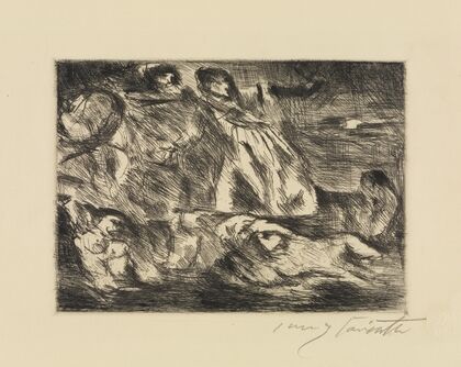 Dantebarke nach Delacroix
